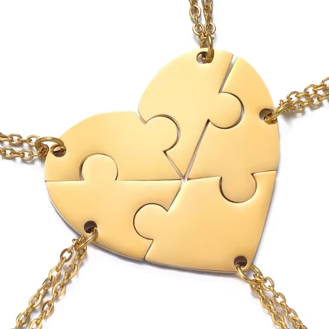 Collier Amour éternel gravé