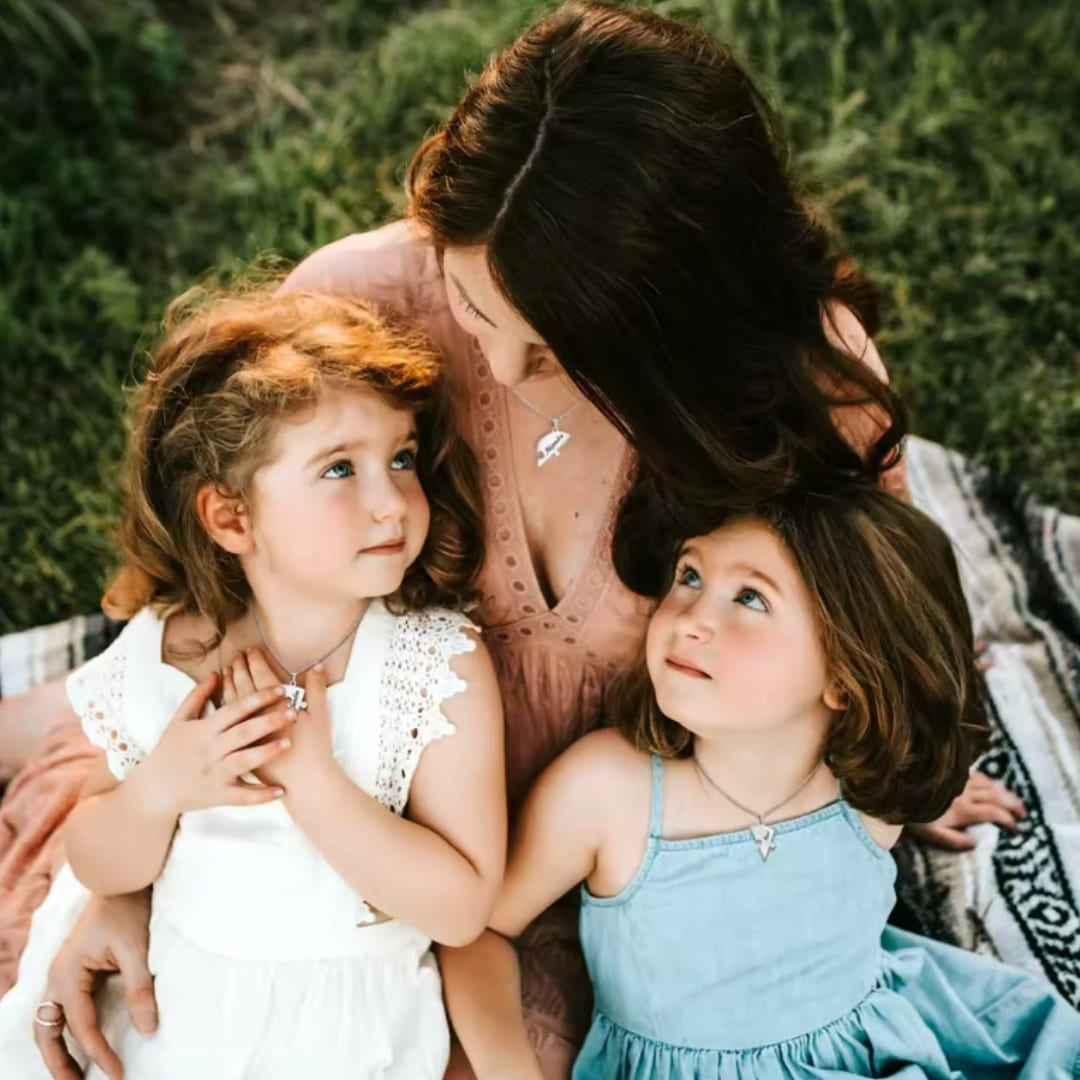 Collier Amour éternel gravé