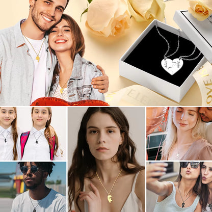 Collier Amour éternel gravé