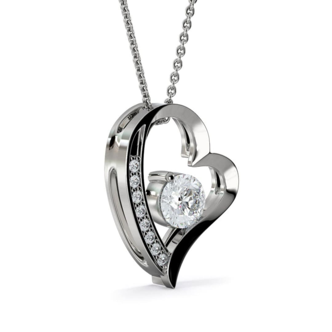 Collier en coeur personnalisé