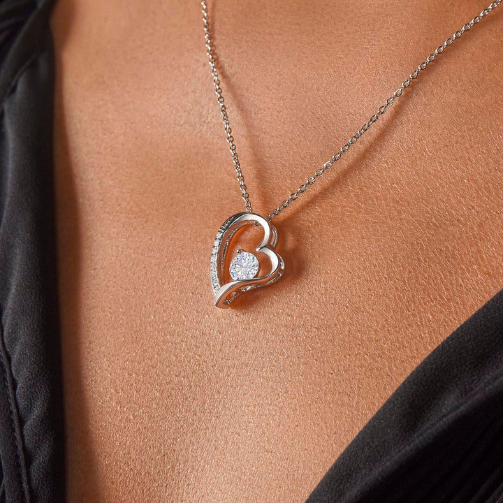 Collier en coeur personnalisé